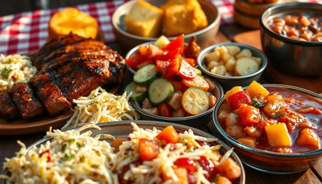 BBQ spare ribs sides BBQ spare ribs sides