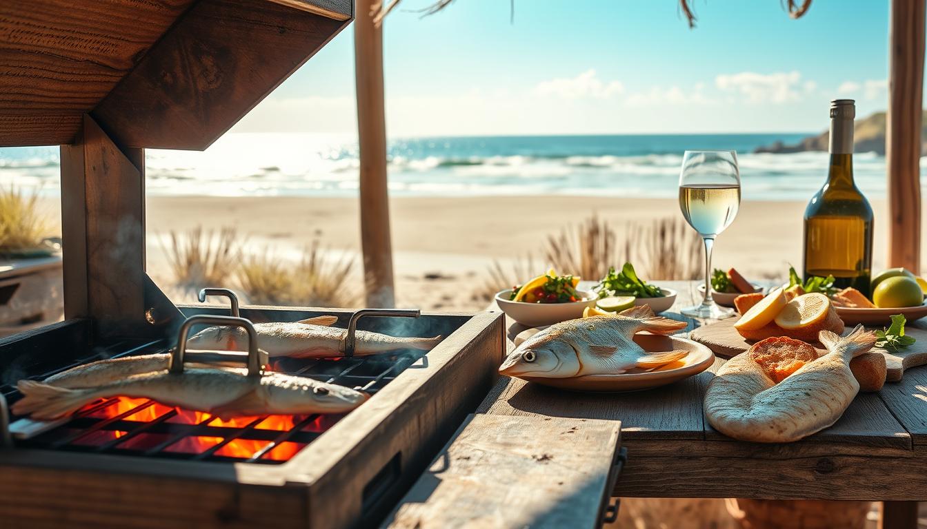 coastal seafood grilling